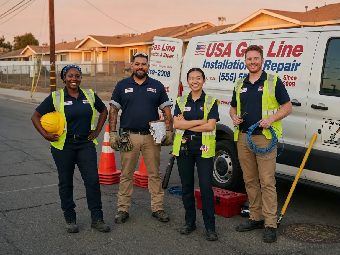 Gas Line Installation company in Benson, NC